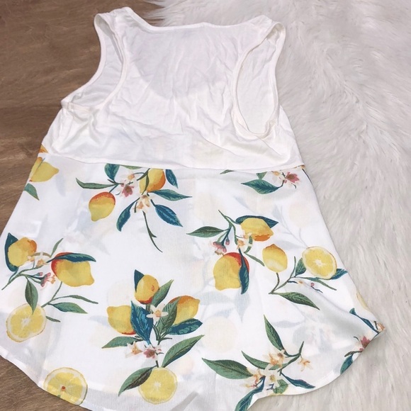15 Fifteen size medium lemons babydoll summer top - Picture 5 of 6